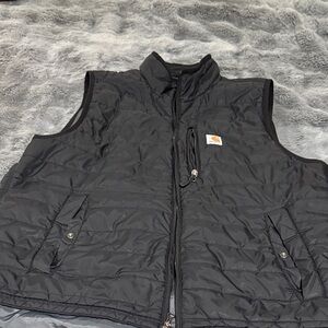 Carhartt Black Quilted Vest